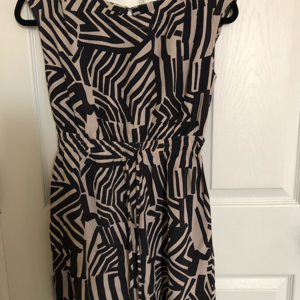Ann Taylor Loft Geometric Print Dress
